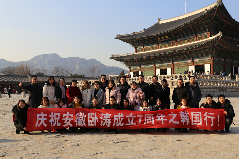 臥濤科技韓國(guó)景福宮合影